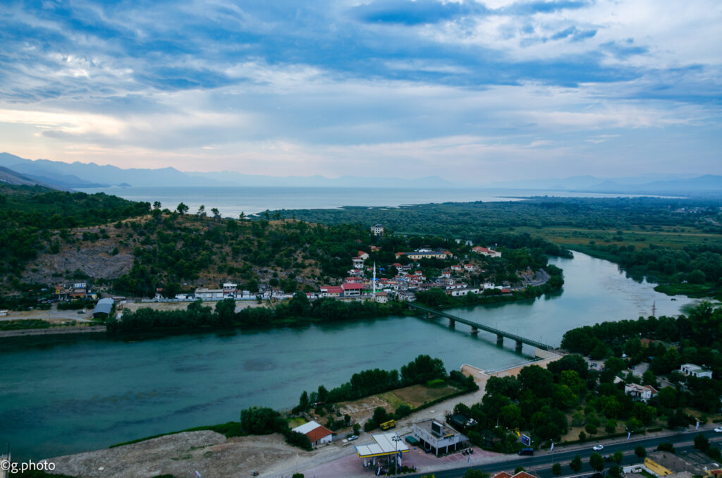 cosa vedere in Albania: Scutari, vista dal Castello Rozafa