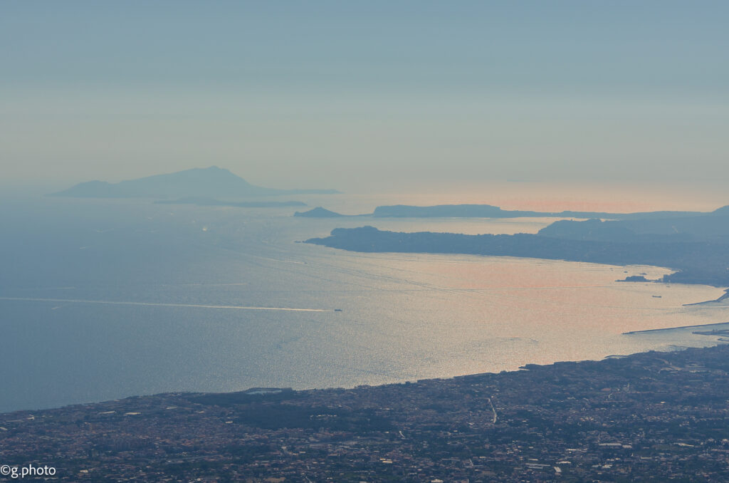 weekend penisola sorrentina: golfo di napoli dal vesuvio