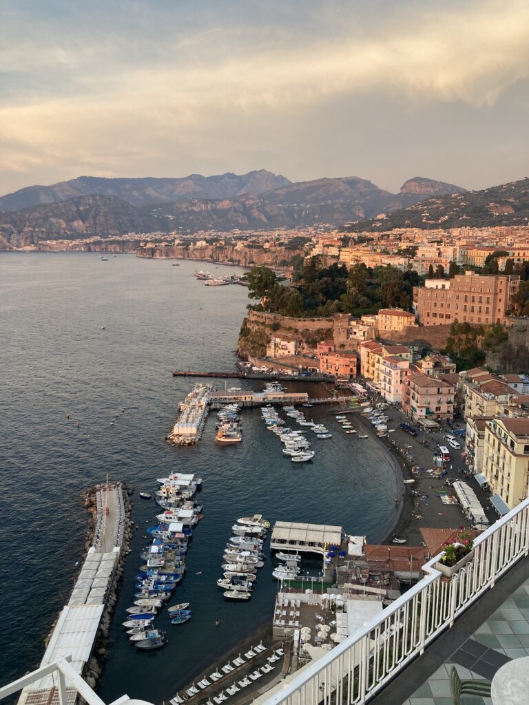 weekend penisola sorrentina: panorama di sorrento