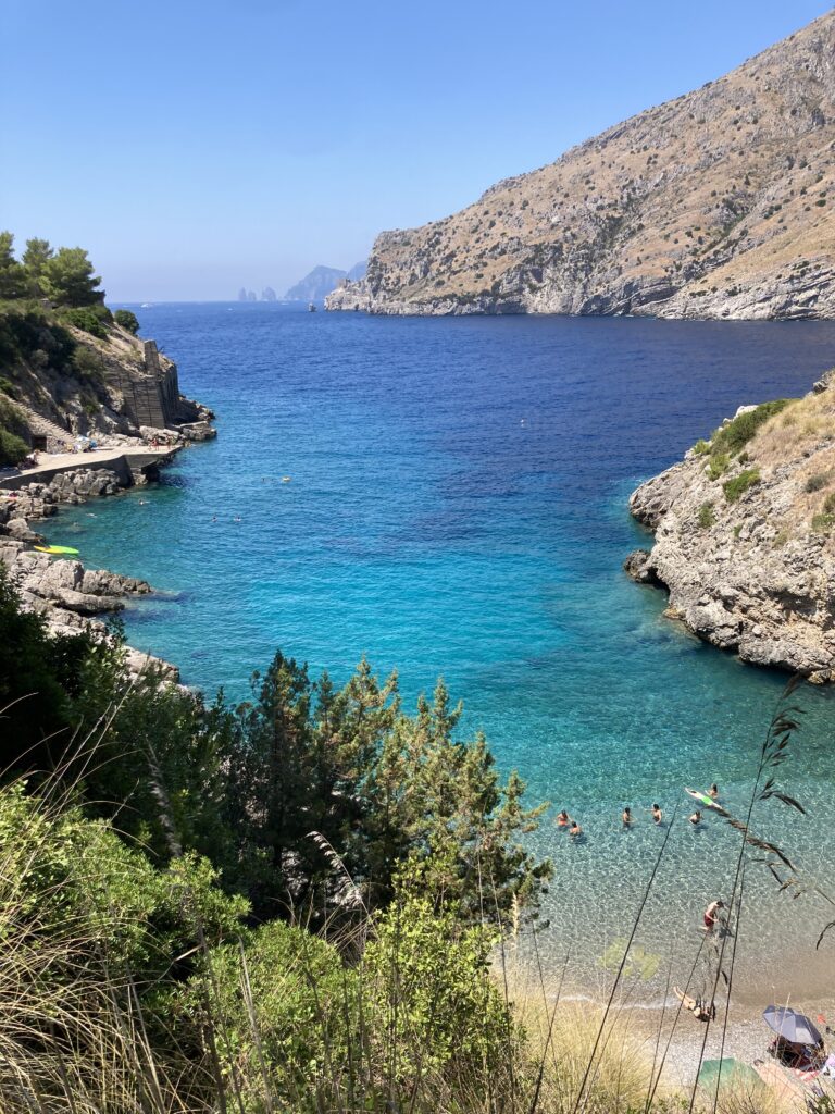 weekend penisola sorrentina: baia di ieranto