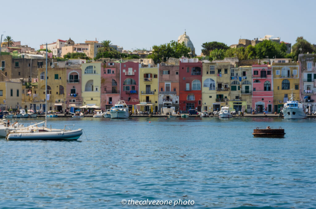 Vista de porto di Procida