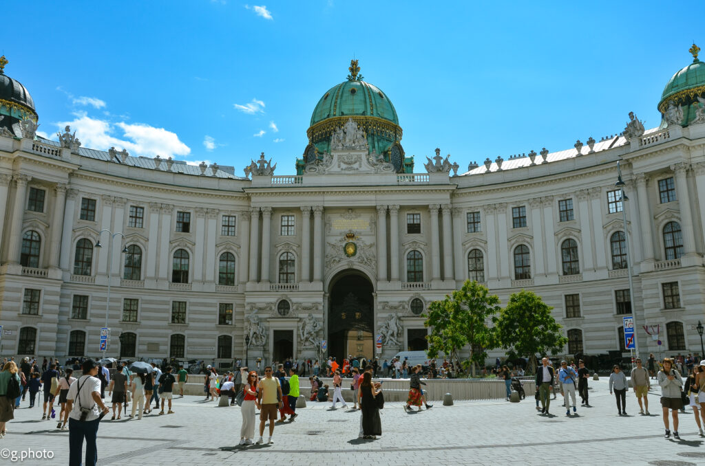 weekend a Vienna: michaelerplatz