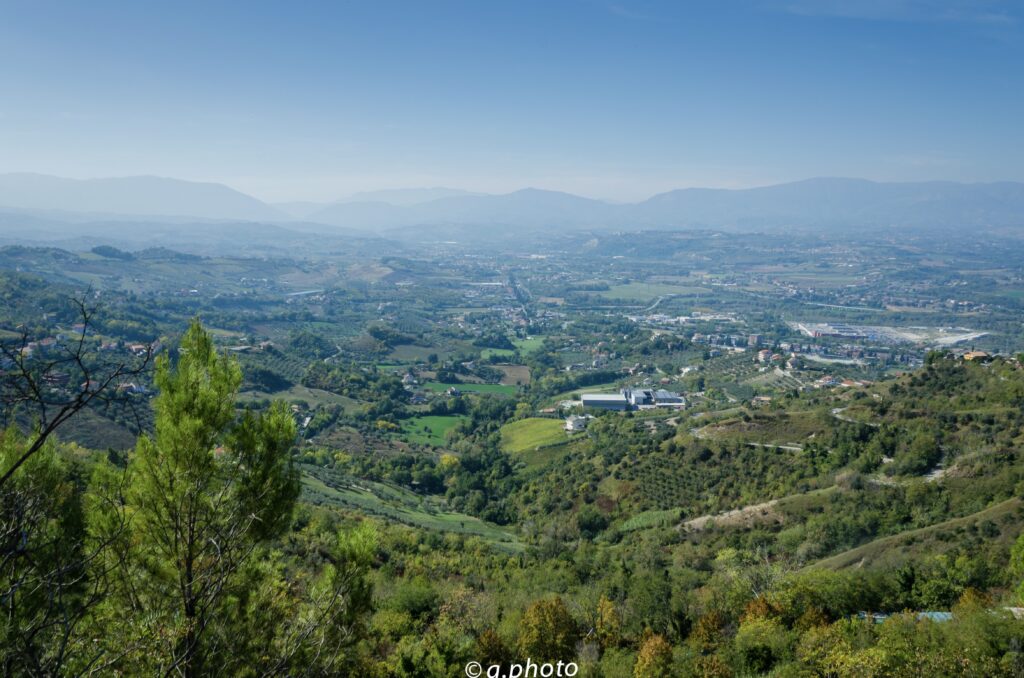 un giorno a Chieti: panorama da Villa Frigerj
