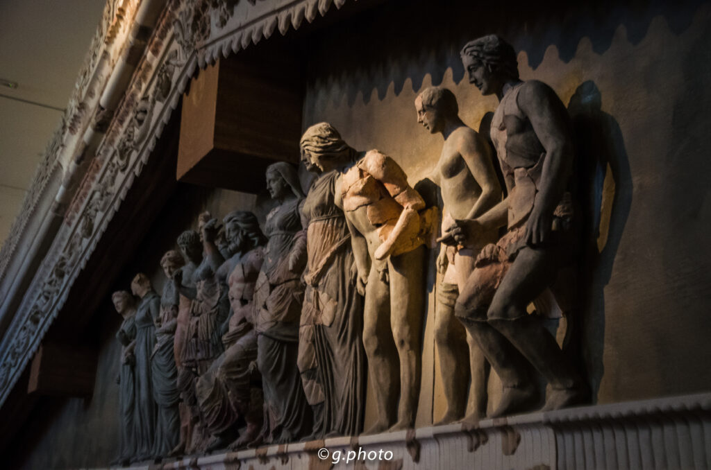 Reperti archeologici del Museo Archeologico Nazionale "La Civitella", durante un giorno a Chieti