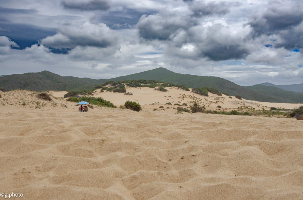 Le dune di Piscinas come momento finale dei 4 giorni in Sud Sardegna