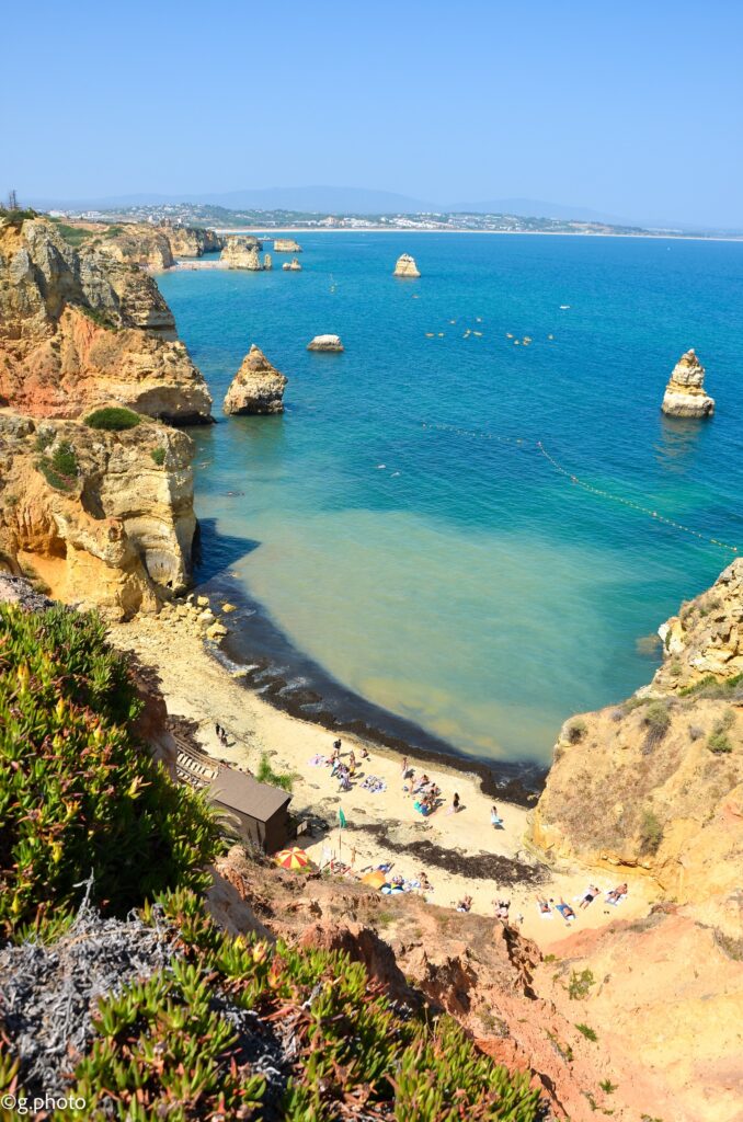 Praia do Camilo, vista panoramica