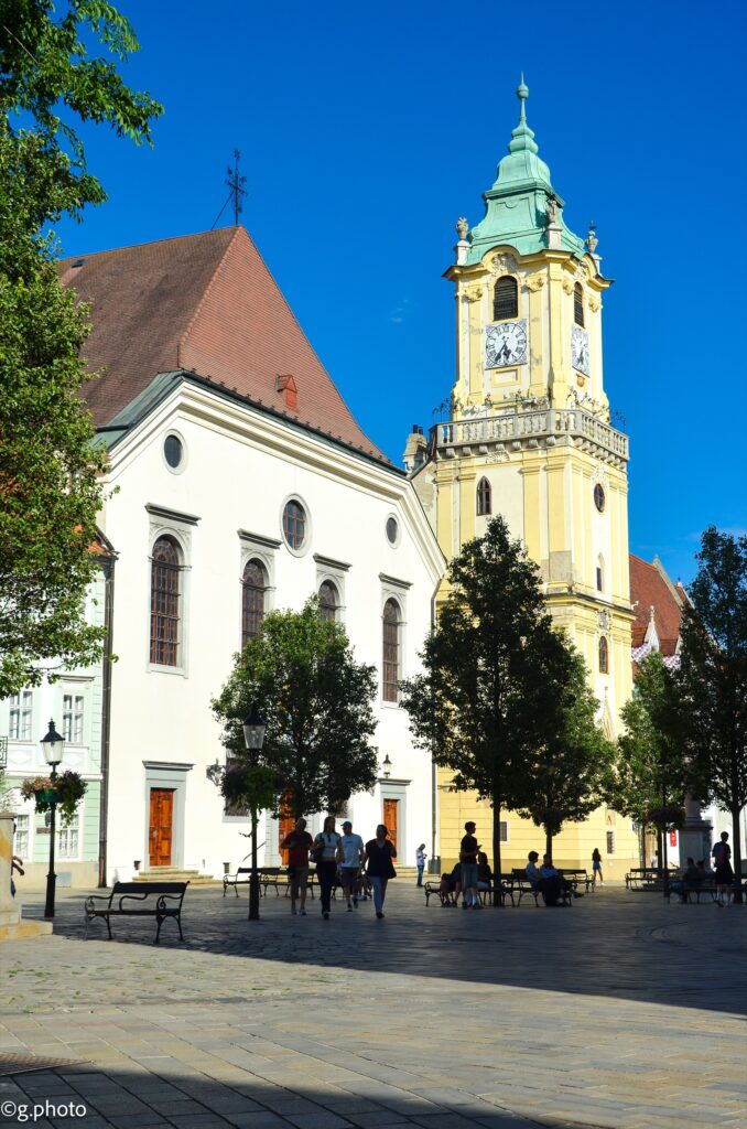 La chiesta dei francescani a Bratislava