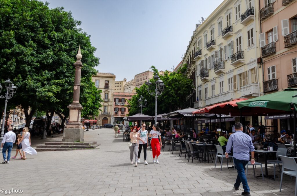 piazza tenne a Cagliari