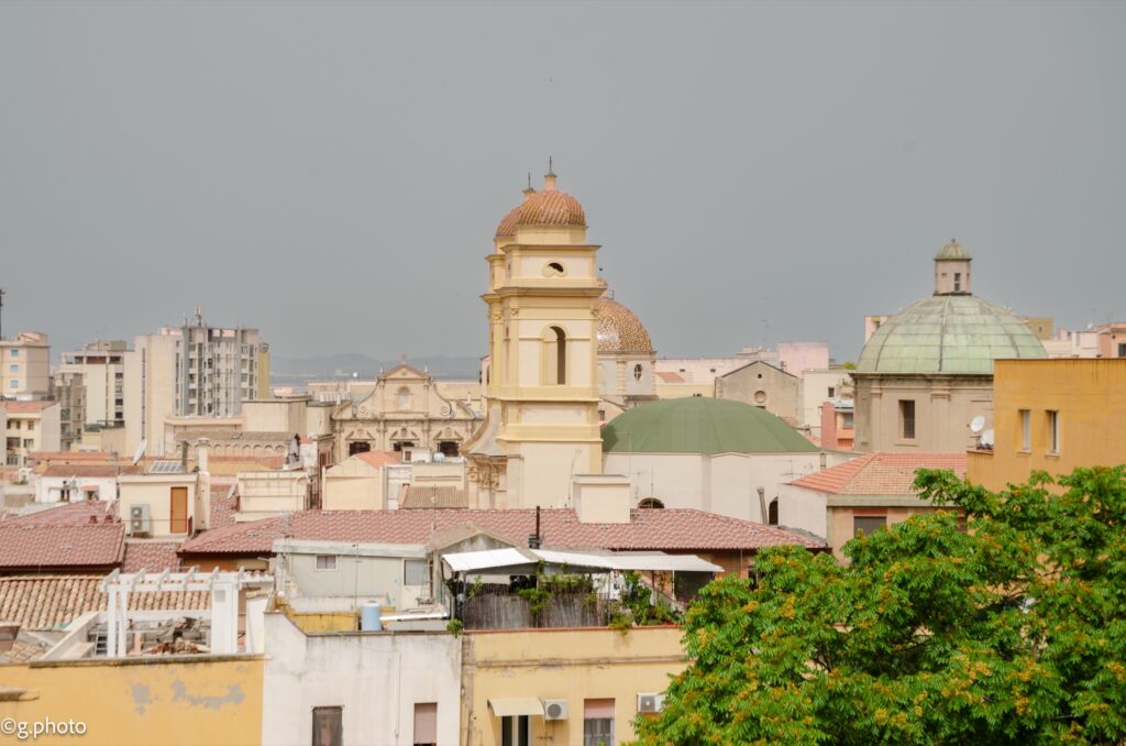 vista panoramica di Cagliari