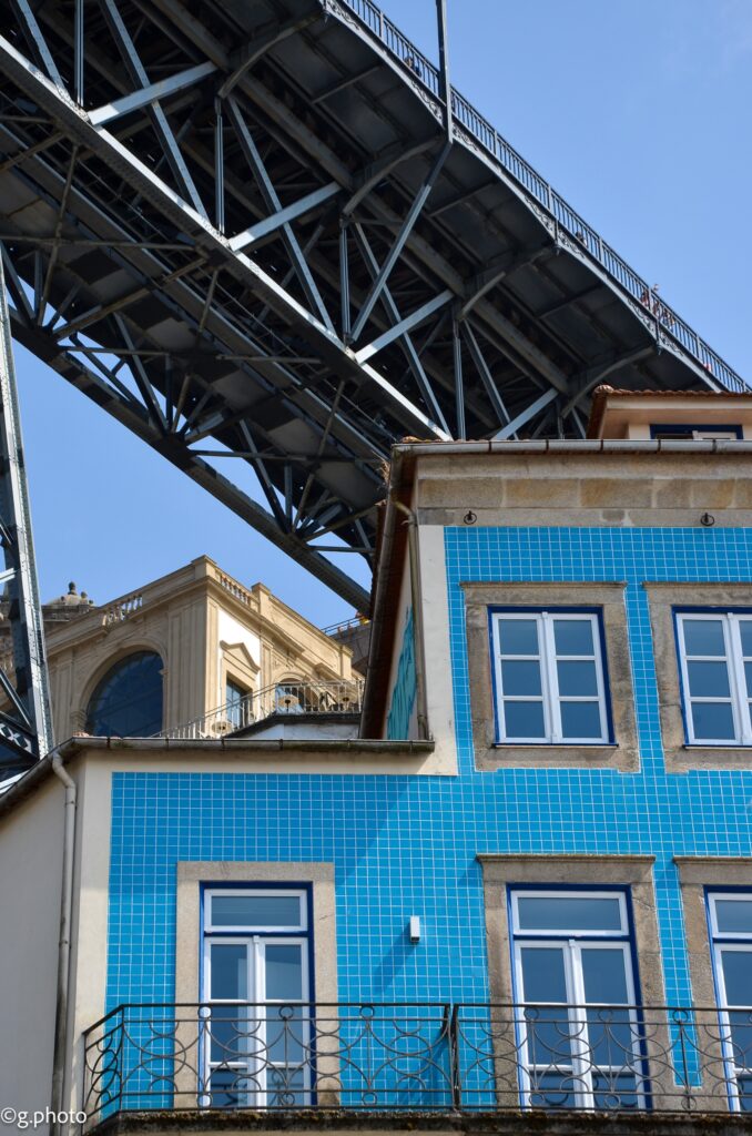 Ponte Luiz I dalle scalinate di Guindais, Porto