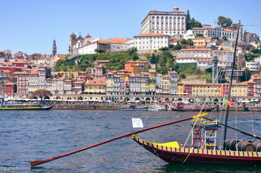 La Ribeira di Porto ed il douro, da Vila Nova de Gaia