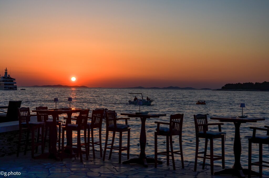 Il tramonto a Primosten, uno dei momenti più belli dei 10 giorni in Croazia