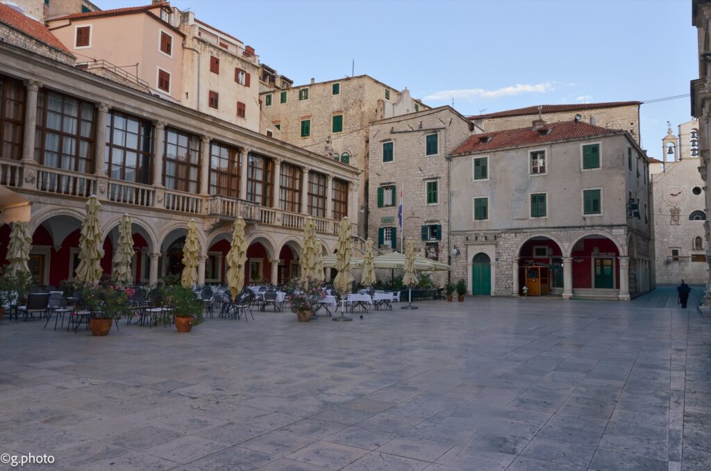 Piazza della Repubblica a Sibenik