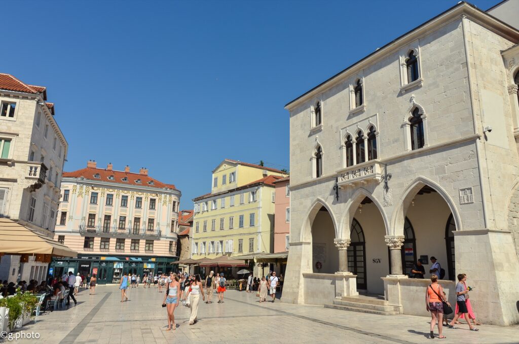 Piazza della Repubblica a Spalato