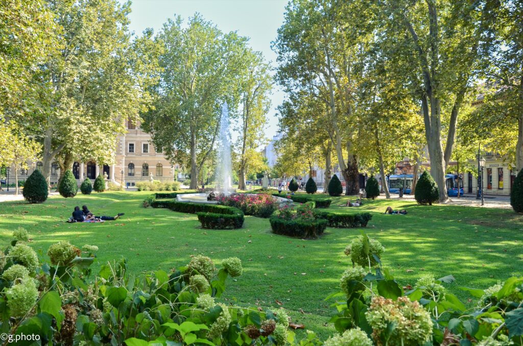 I giardini di piazza Zrinjevac, a Zagabria